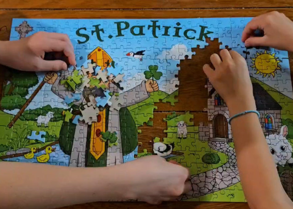 Catholic kids St. Patrick 99 Piece Puzzle