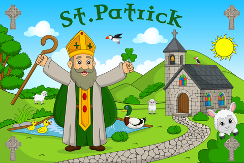 St. Patrick 99 Piece Puzzle (18"X12") image 0
