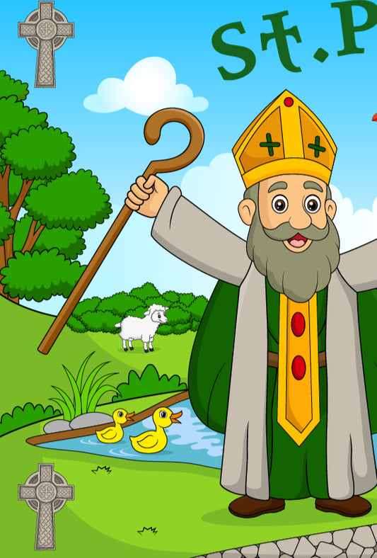 St. Patrick 99 Piece Puzzle (18"X12") image 1