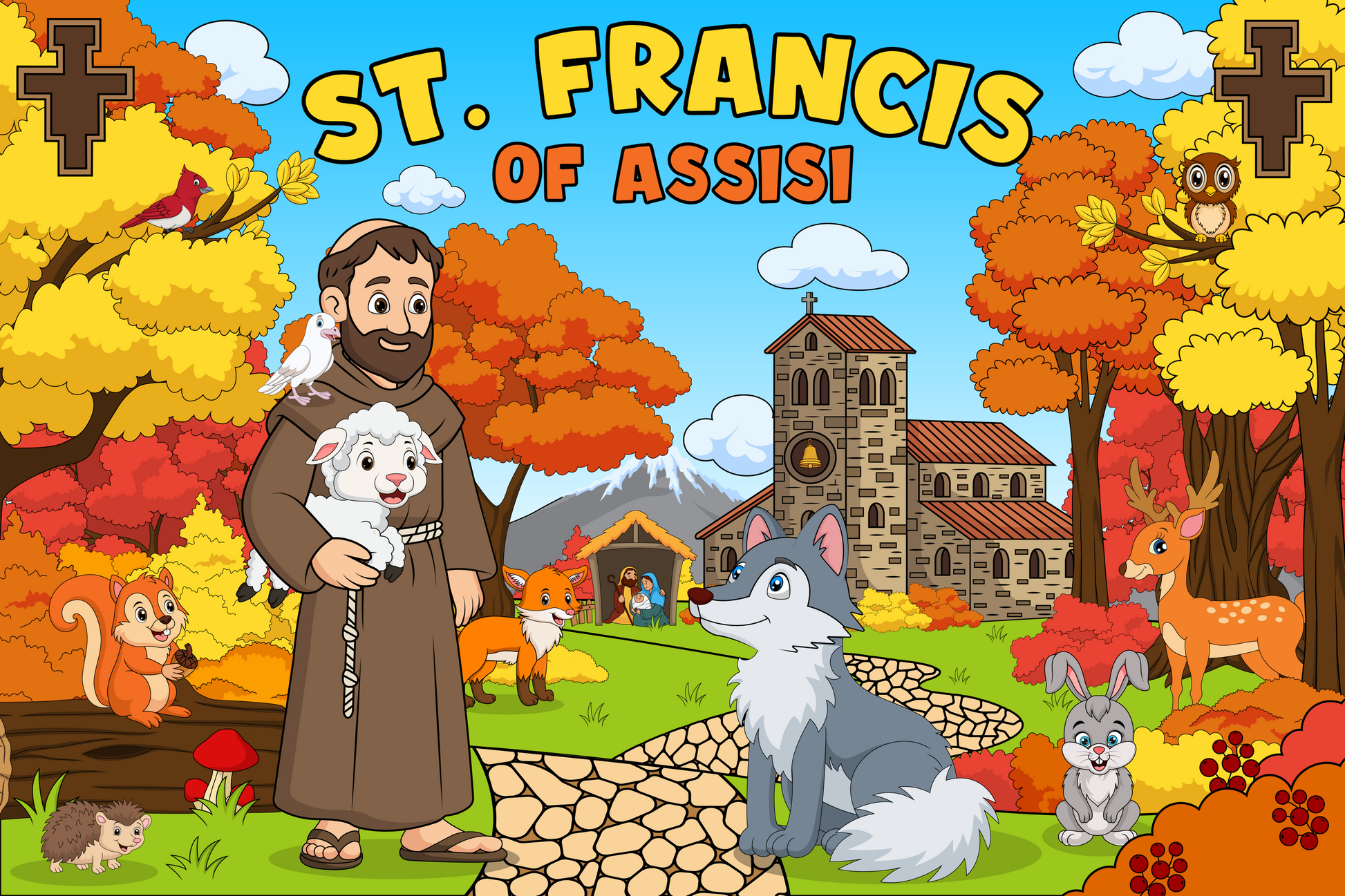 St. Francis of Assisi Puzzle (18”X12”) image 0
