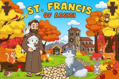 St. Francis of Assisi Puzzle (18”X12”) image 0