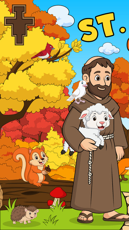 St. Francis of Assisi Puzzle (18”X12”) image 1