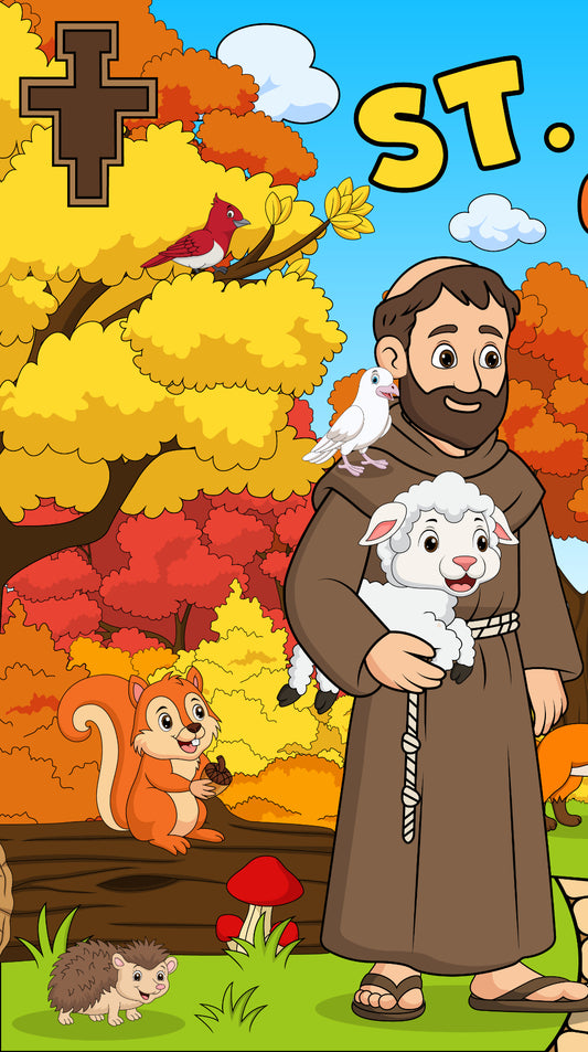 St. Francis of Assisi Puzzle (18”X12”) image 1