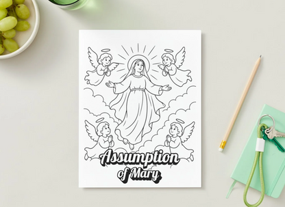 Assumption of Mary Printable Activity Pack