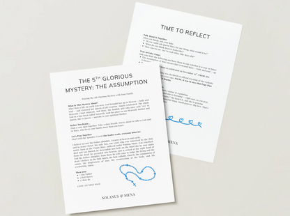 Assumption of Mary Printable Activity Pack