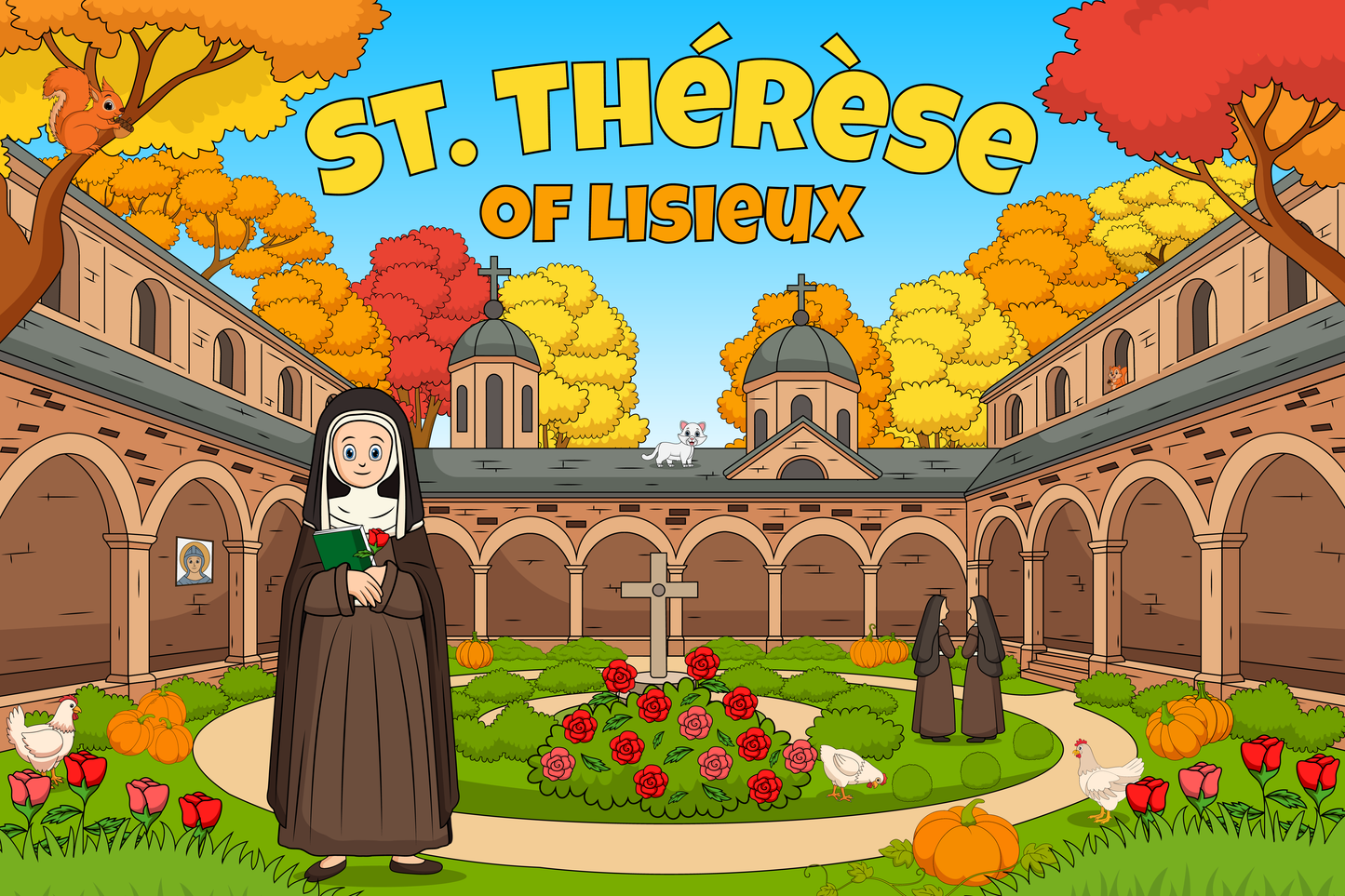 St. Therese of Lisieux 99 Piece Puzzle (18"X12") image 0
